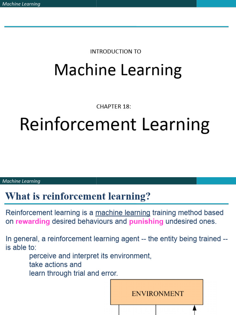 Understanding Reinforcement Learning | PDF | Reinforcement | Cognitive ...