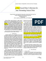 A Spanning Tree Based Data Collection For Real-Time Streaming Sensor Data