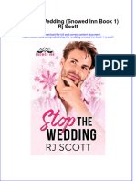 Read online textbook Stop The Wedding Snowed Inn Book 1 Rj Scott ebook all chapter pdf 
