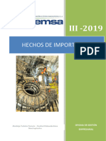 Hechos Importancia Iiitrim2019