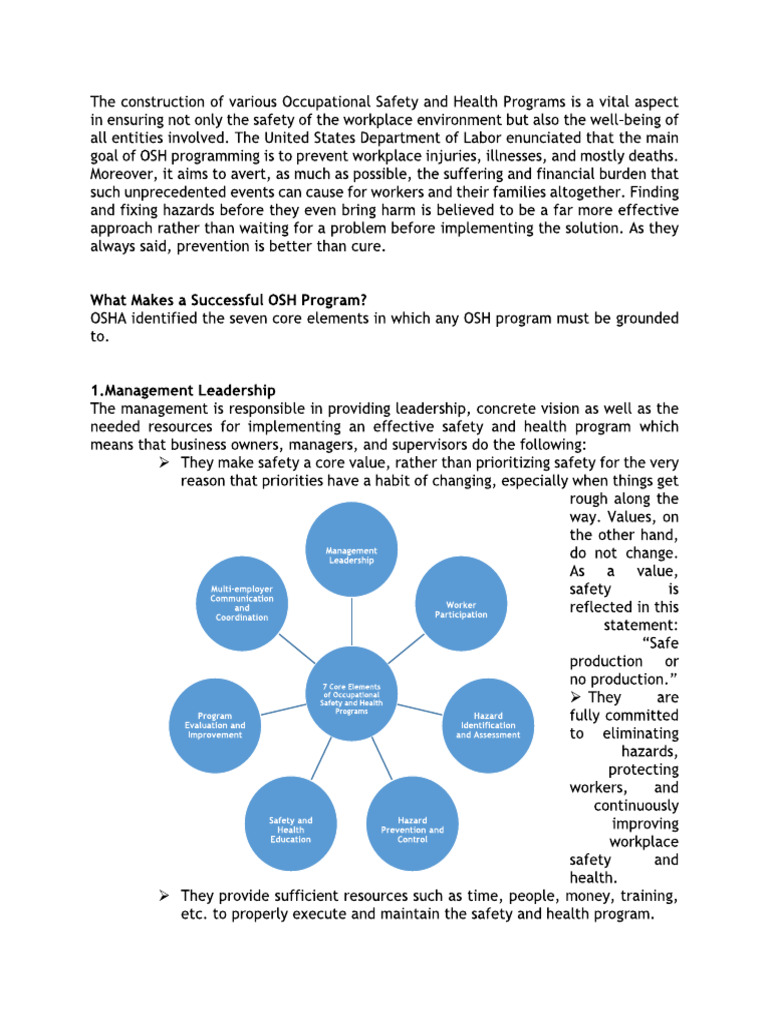 OSH Programming | PDF