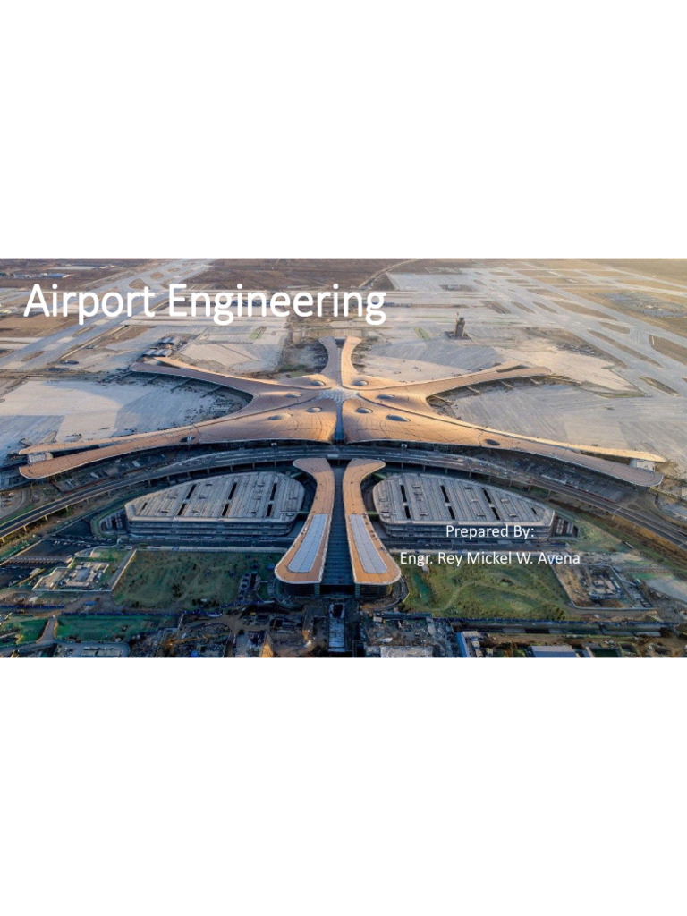 Airport Engineering | PDF | Runway | Airport