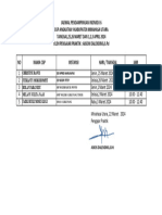 Jadwal PI 6 AKSON DALENDING.