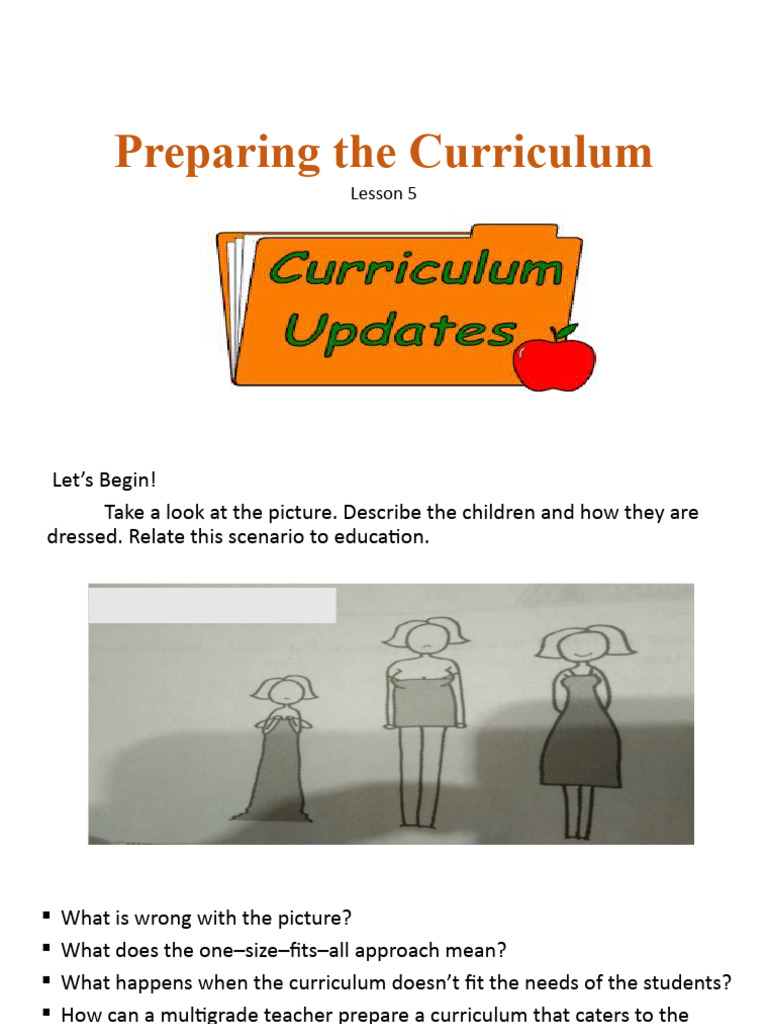 Preparing The Curriculum Download Free Pdf Curriculum Teachers