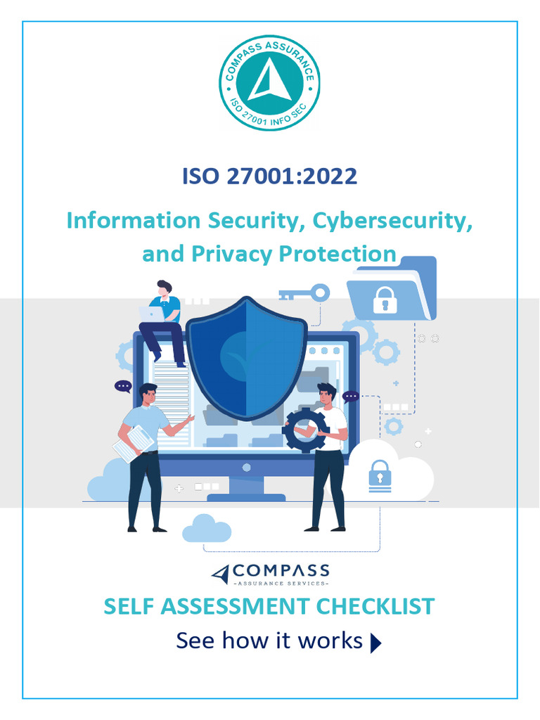 ISO 27001:2022 Self-Assessment Checklist | PDF | Information Security ...
