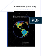 Read online textbook Economics 19Th Edition Pdf ebook all chapter pdf 