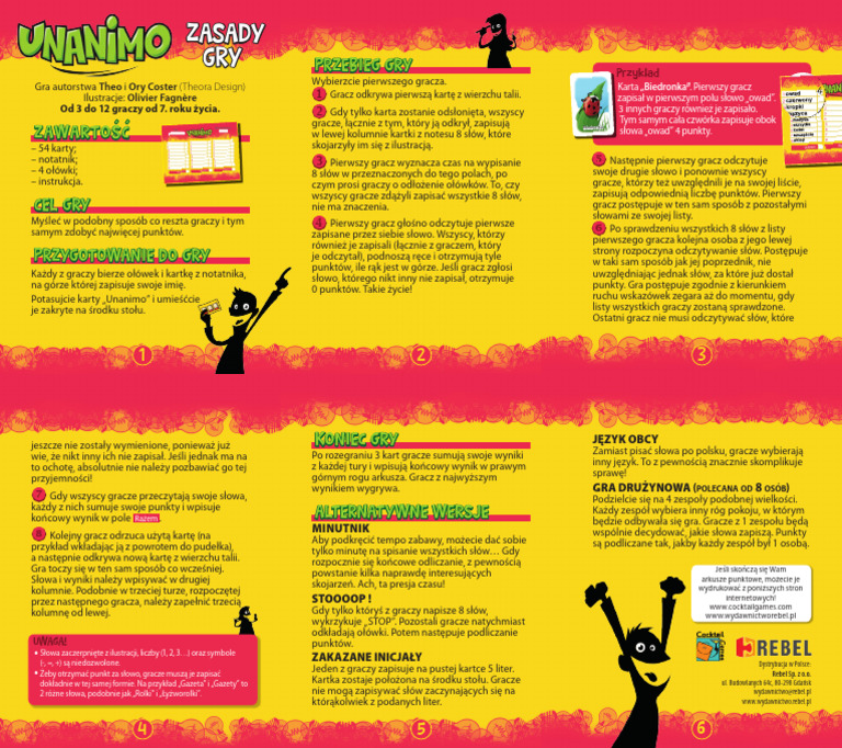 Unanimo Instrukcja PL | PDF