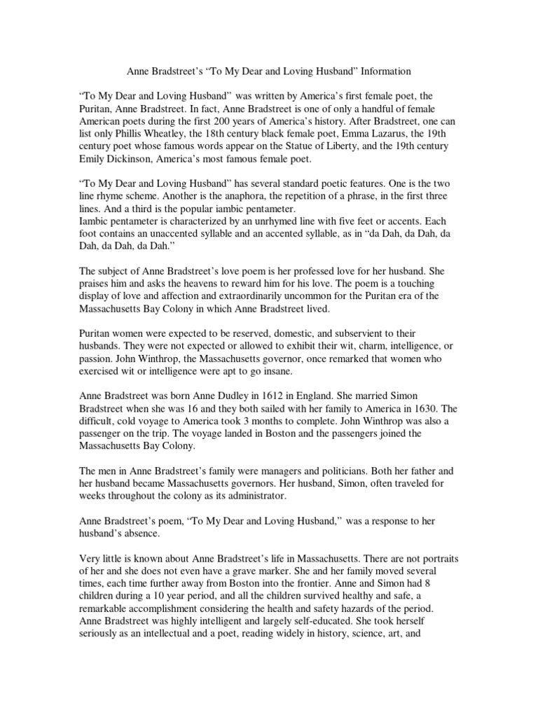 anne-bradstreet-to-my-dear-and-loving-husband-information-pdf-poetry