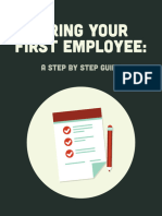 Hiring Your First Employee