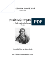 Praktische Orgelschule: Johann Christian Heinrich Rinck