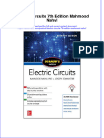 Read online textbook Electric Circuits 7Th Edition Mahmood Nahvi ebook all chapter pdf 