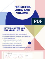 Perimeter, Area and Volume