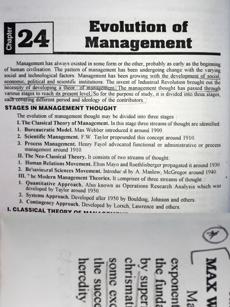 Management Thoughts Pdf