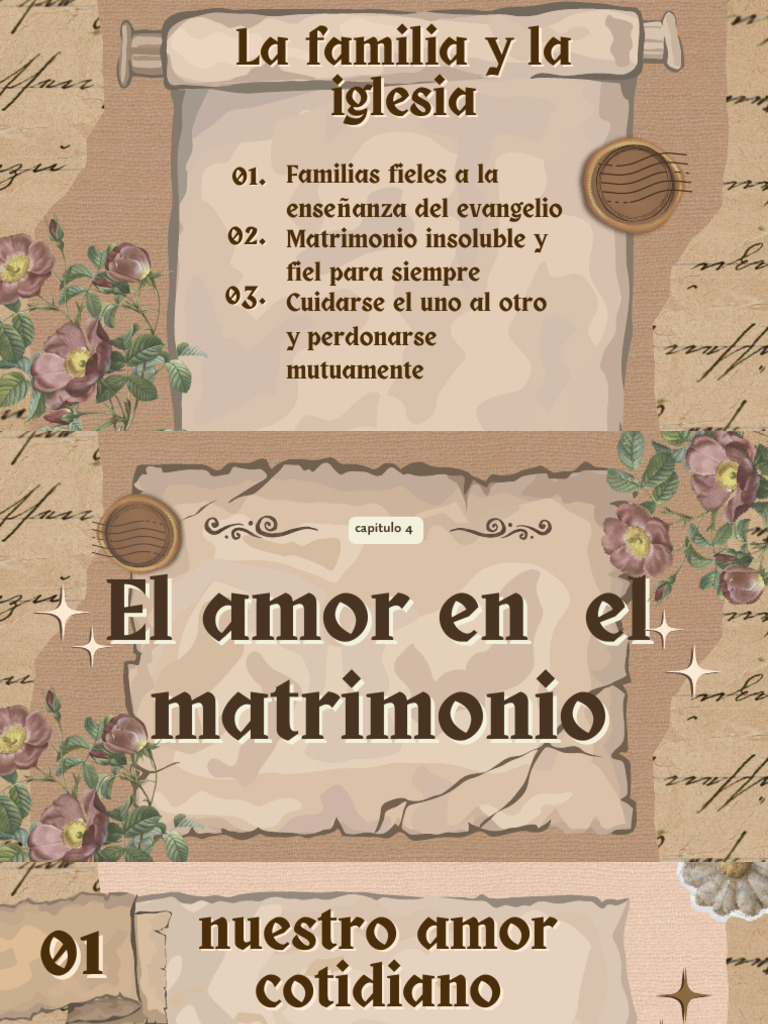 Amor y Valores en el Matrimonio Cristiano | PDF | Amor