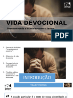 Palestra Sobre Vida Devocional Culto Aviva