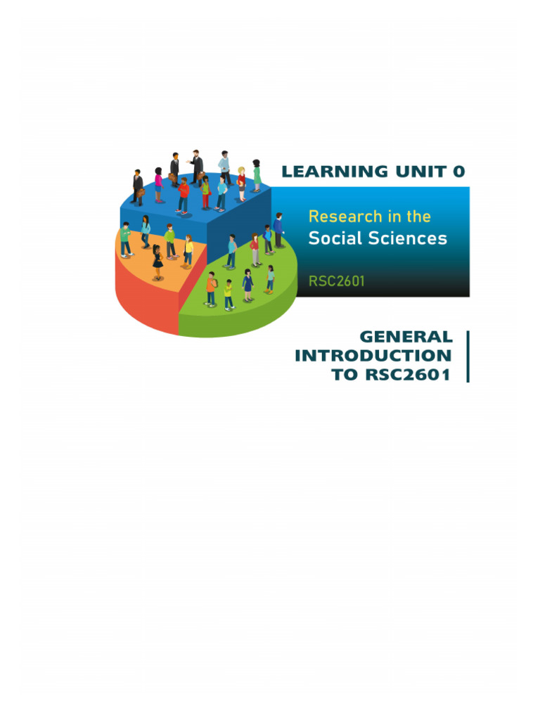 Introduction to RSC2601 Research Module | PDF | Social Sciences | Science