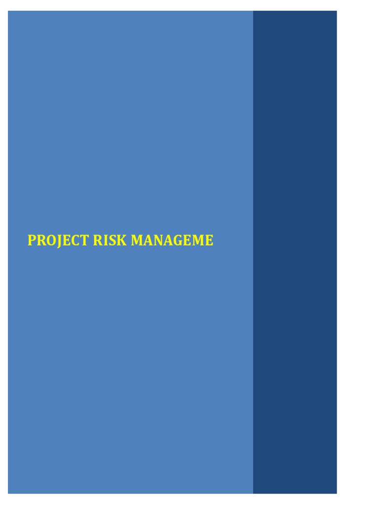 PRM Notes3 | PDF | Risk | Risk Management
