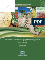 Compendio de Información Geográfica Municipal 2010: Juan Aldama Zacatecas