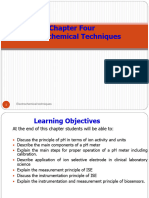 Chapter - 4 Electrochemical Techniques