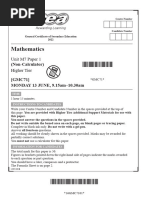 GCSE-Mathematics -504-Summer2022-Higher Tier, M7 Paper 1 (Non-calculator) -Paper