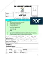 2024 - 2025 ECOT Application Form | PDF | Identity Document | College