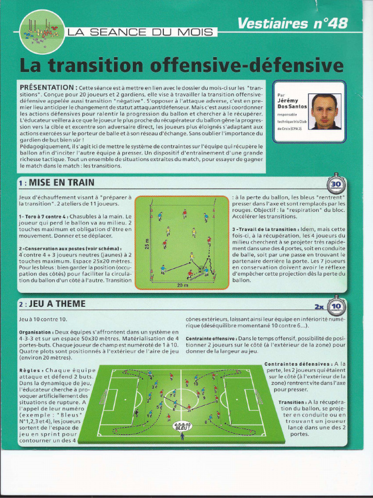 La Transition Offensive - Dfensive n44bnc | PDF