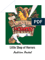 Audition Packet - Little Shop of Horrors