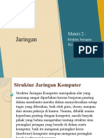 Materi 2 Struktur Jaringan