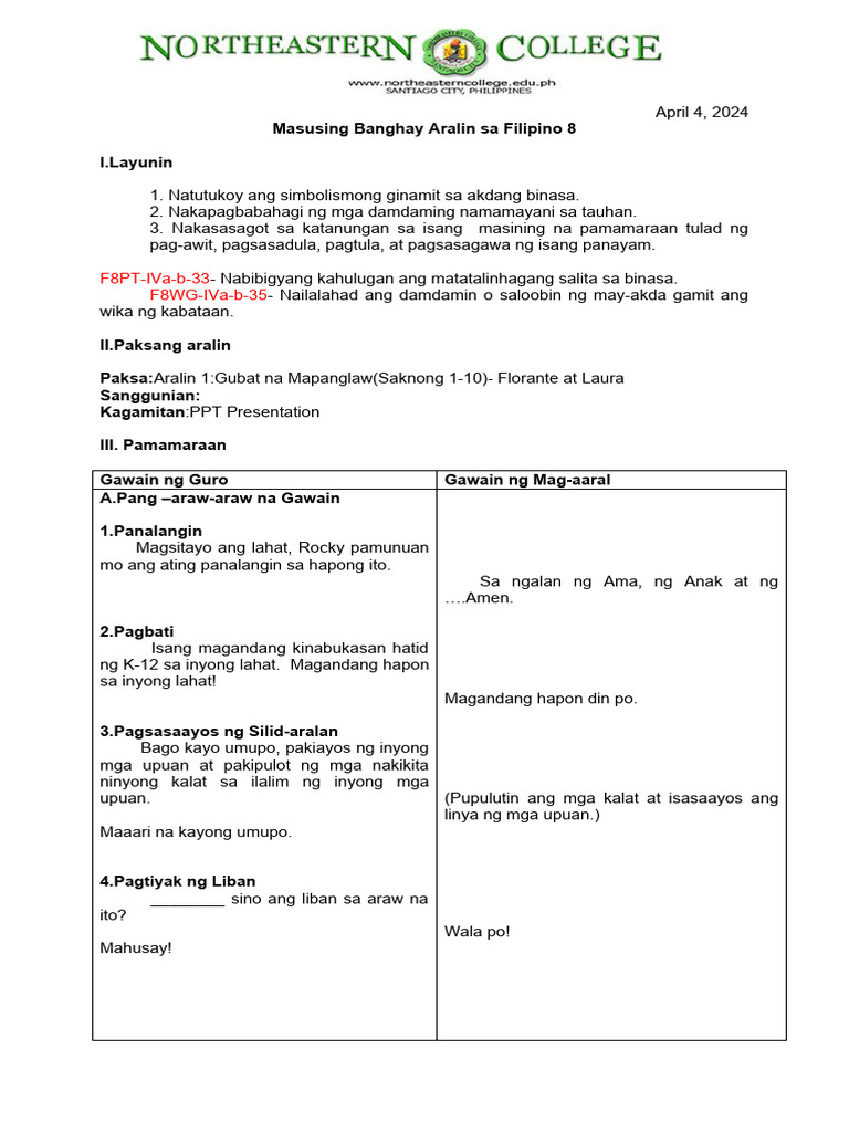 Final Demo Gubat Na Mapanglaw | PDF