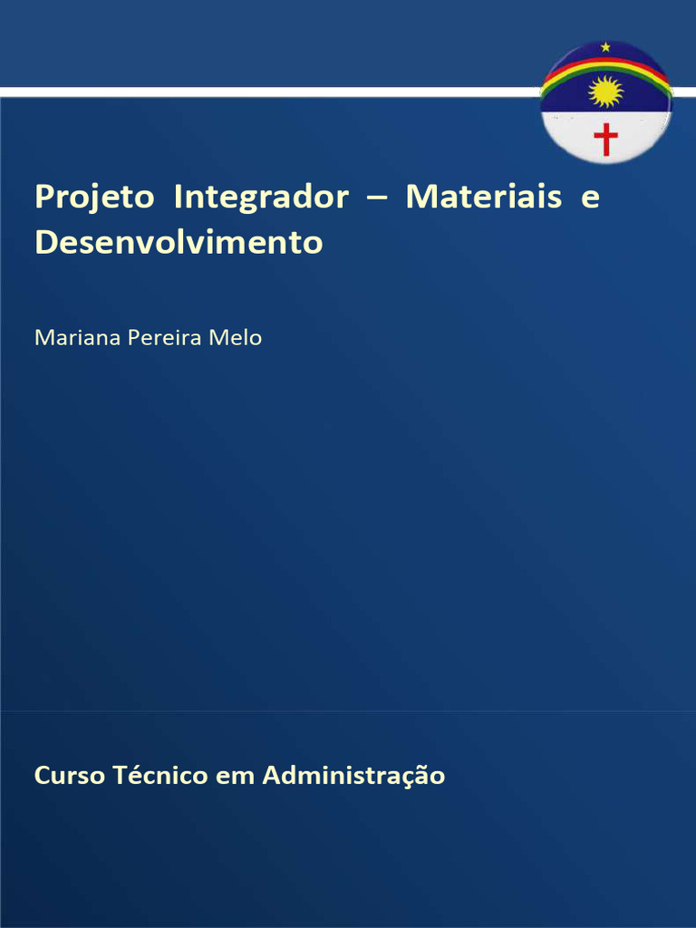 Projeto Integrador | Download grátis PDF | Cadeia de suprimentos ...