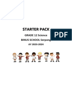 Gr12E Science - Starter Pack - AY16
