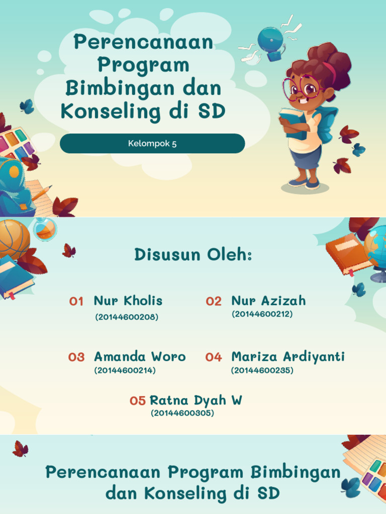 Perencanaan Program BK di SD | PDF | Karier & Perkembangan | Bisnis