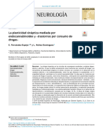 Neurología: La Plasticidad Sináptica Mediada Por Endocannabinoides y Por Consumo de Drogas