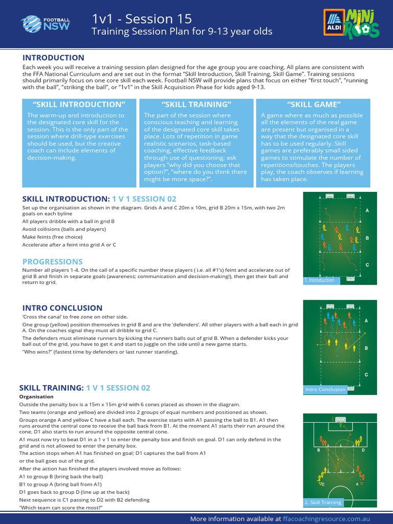 9 To 13 Session 15 1v1 Session 02 | PDF | Defender (Association ...