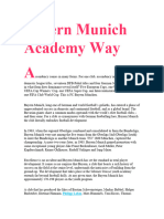 Bayern Munich Academy Way