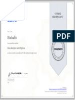 Coursera Certificate FDA