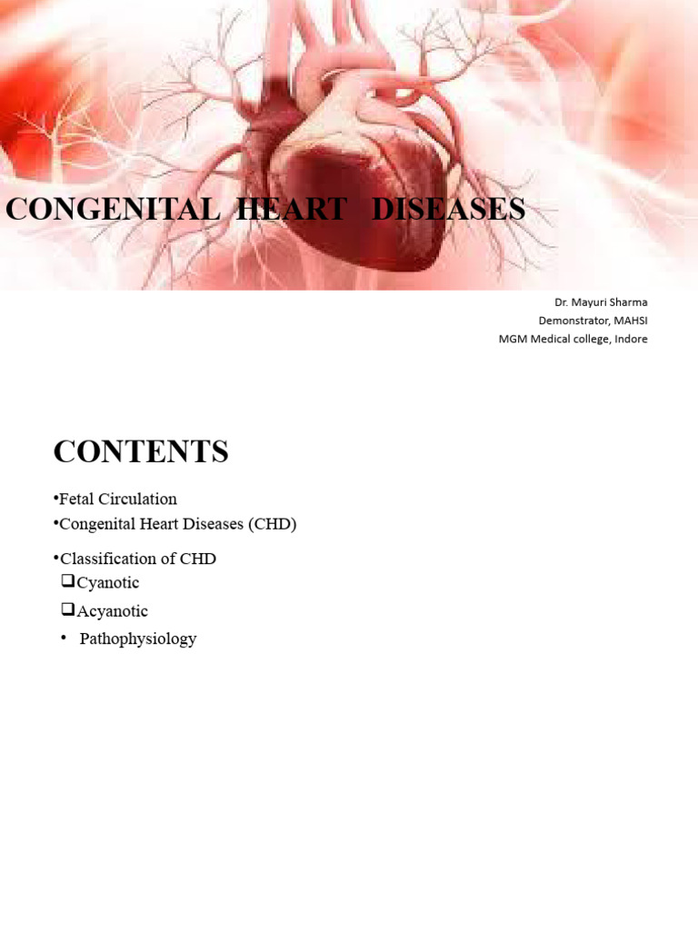 Cong - Heart Defects | PDF | Atrium (Heart) | Congenital Heart Defect