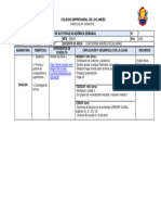 Plan de Actividad Académica Semanal 7 - 10C