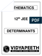 Determinants - DPPs