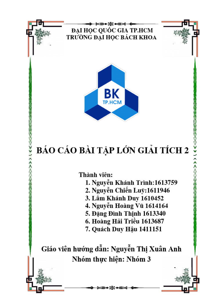 Di HC Quc Gia TP HCM TRNG Di HC B | PDF