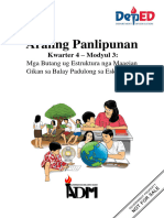 AP - 1 - Q4 - M3 - Mga Butang Ug Estruktura Nga Maagian Gikan Sa Balay Padulong Sa Eskuylahan (CONTEXTUALIZED SLM-RO7)