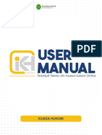 User Manual IKH Online - 1.0