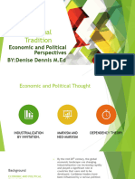 Intellectual Tradition - Economic & Political Thought.pptx