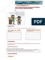 Ficha de Aprendizaje N°04 - 1ro Grado