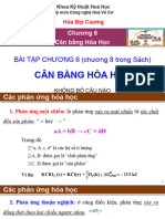 Chương 6 - Cân Bằng Hóa Học - Updated 24-11-2023