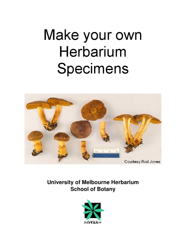 Herbarium Specimen Collection Guide | PDF