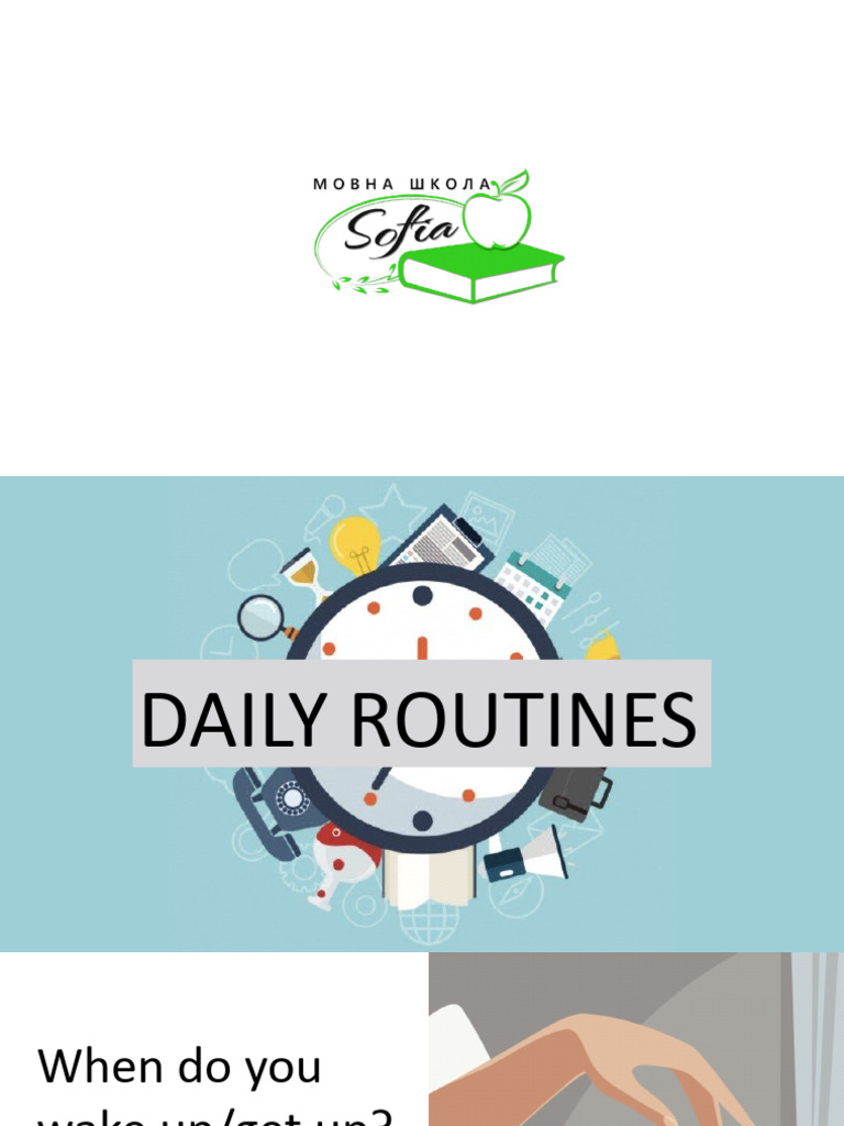 Daily Routines and Habits Guide | PDF