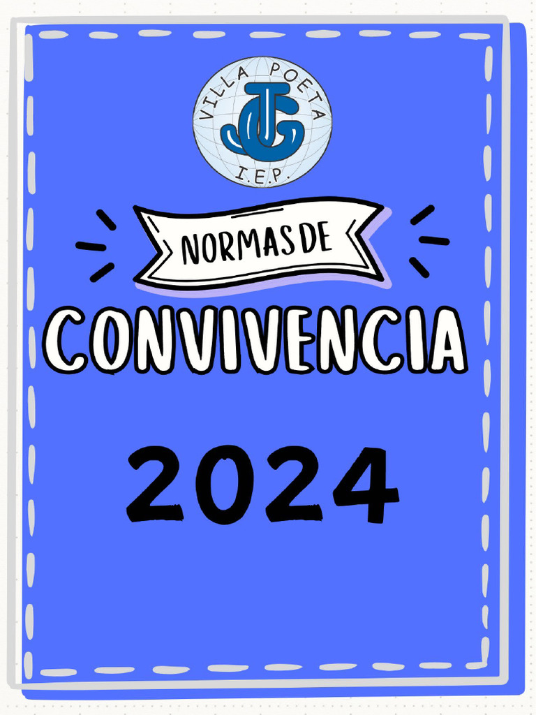 Normas de Convivencia Escolar 2024 | PDF | Violencia | Escuelas