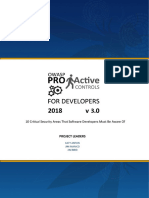 OWASP Top 10 Proactive Controls V3