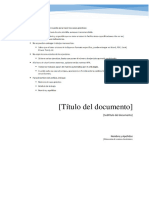 Plantilla para la realización de los casos prácticos